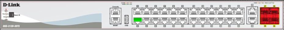 DGS-3130-30XX 4-port-SFP+