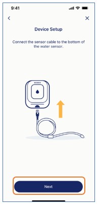 Connect sensing cable